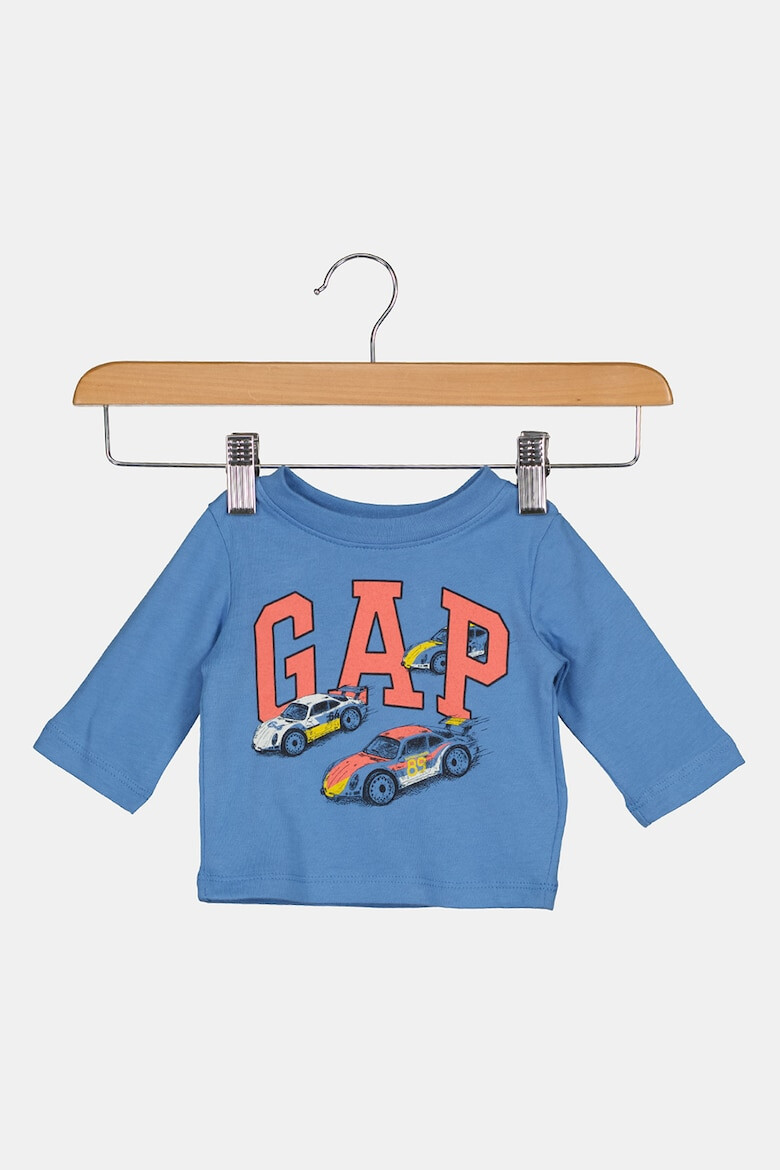 GAP Bluza din bumbac cu imprimeu logo si grafic - Pled.ro