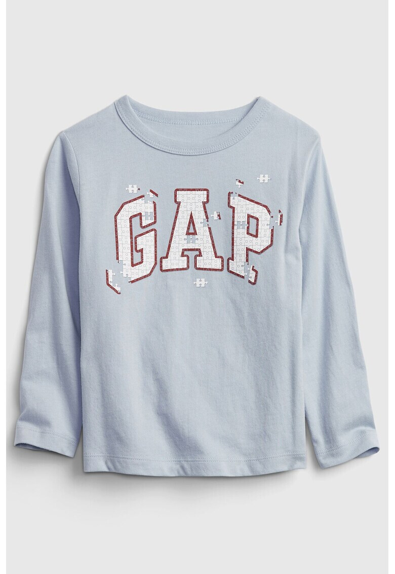 GAP Bluza din bumbac organic cu imprimeu logo - Pled.ro