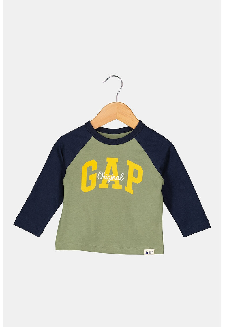 GAP Bluza din bumbac organic cu maneci raglan - Pled.ro