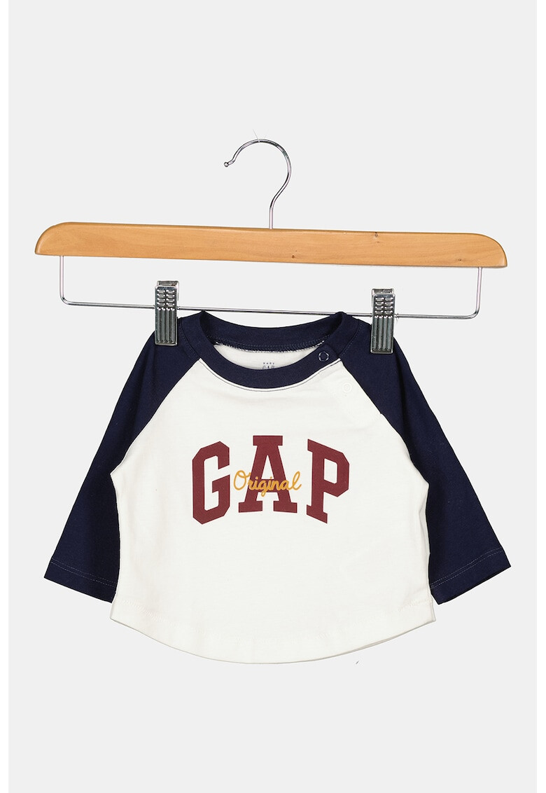 GAP Bluza din jerseu cu imprimeu logo contrastant - Pled.ro