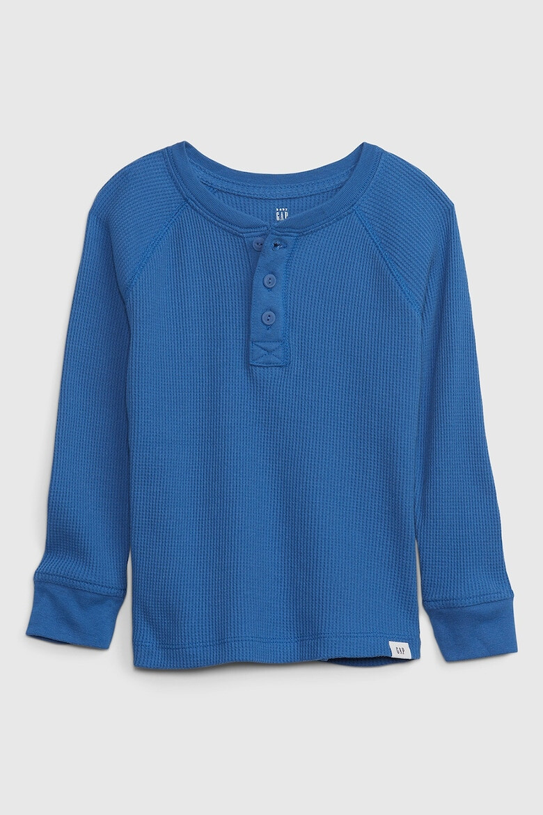 GAP Bluza Henley de bumbac - Pled.ro