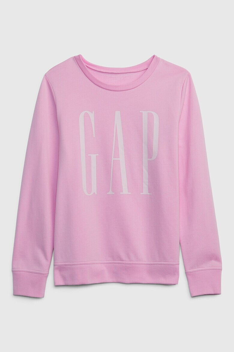 GAP Bluza sport cu decolteu la baza gatului si logo - Pled.ro