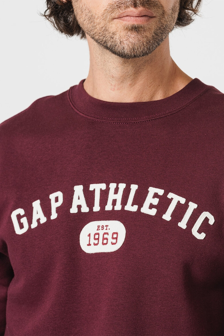 GAP Bluza sport cu decolteu la baza gatului si logo brodat - Pled.ro