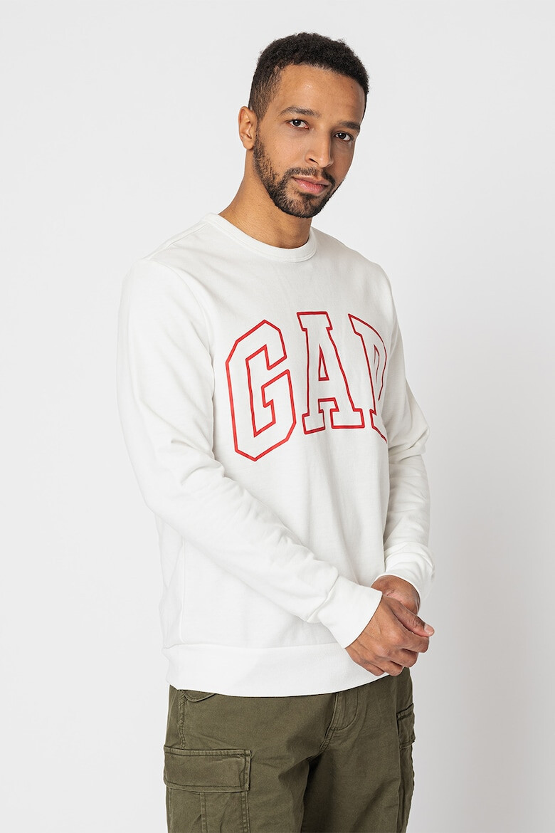 GAP Bluza sport cu decolteu la baza gatului si logo supradimensionat - Pled.ro