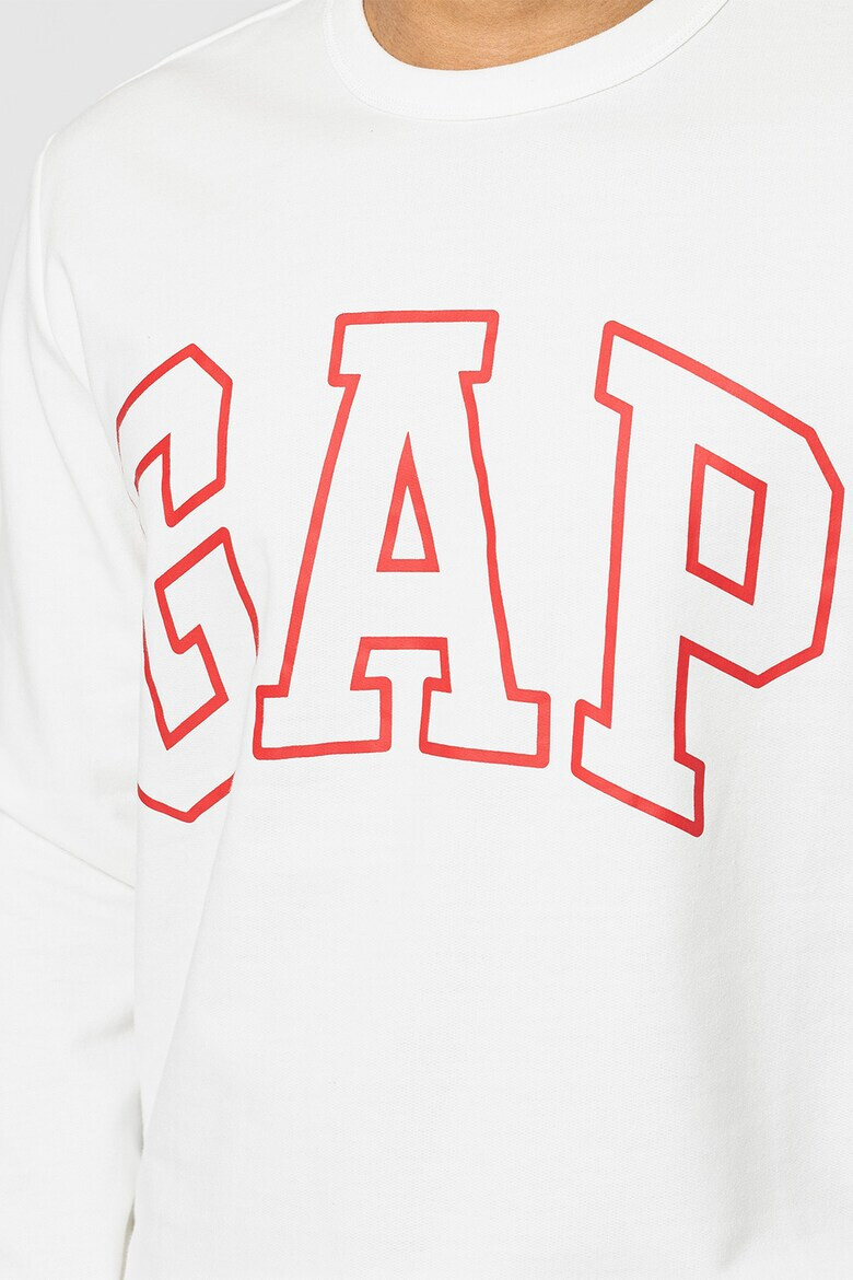 GAP Bluza sport cu decolteu la baza gatului si logo supradimensionat - Pled.ro