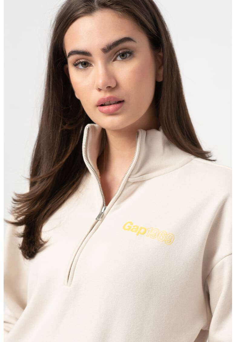 GAP Bluza sport cu fenta cu fermoar - Pled.ro