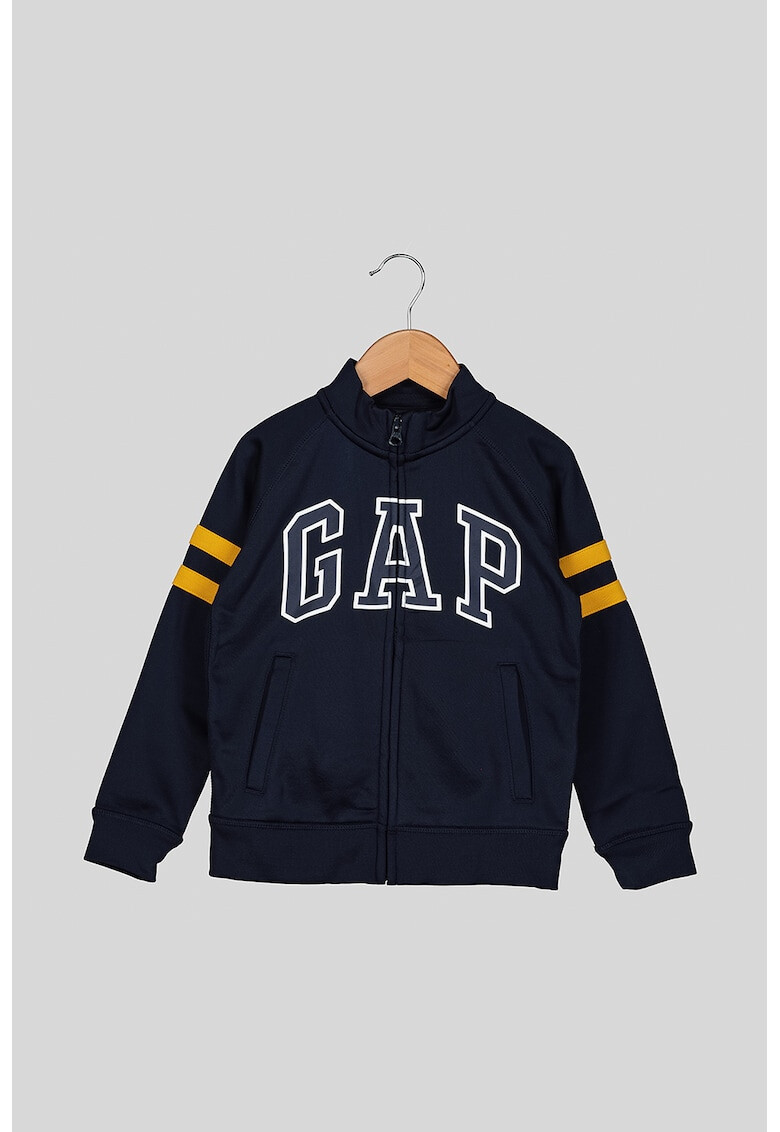 GAP Bluza sport cu fermoar si imprimeu logo - Pled.ro