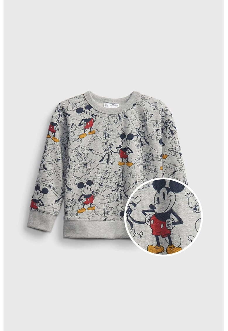 GAP Bluza sport cu imprimeu Mickey Mouse - Pled.ro