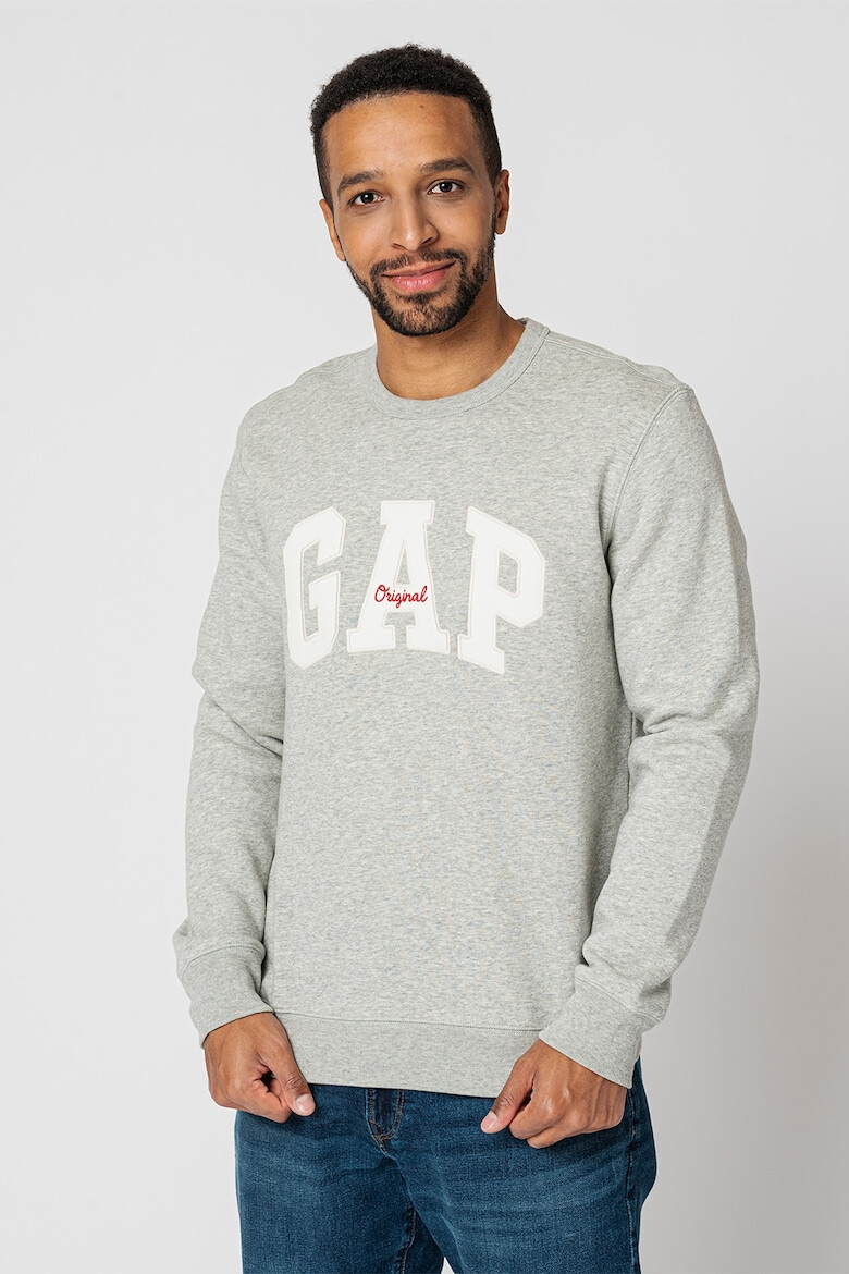 GAP Bluza sport cu model logo si decolteu la baza gatului - Pled.ro