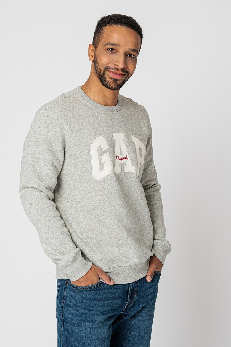 GAP Bluza sport cu model logo si decolteu la baza gatului - Pled.ro