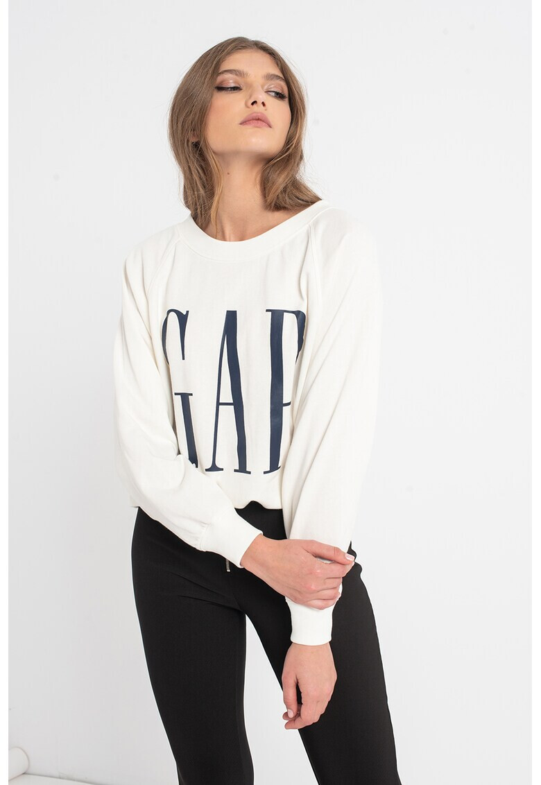 GAP Bluza sport din amestec de bumbac cu imprimeu logo supradimensionat - Pled.ro