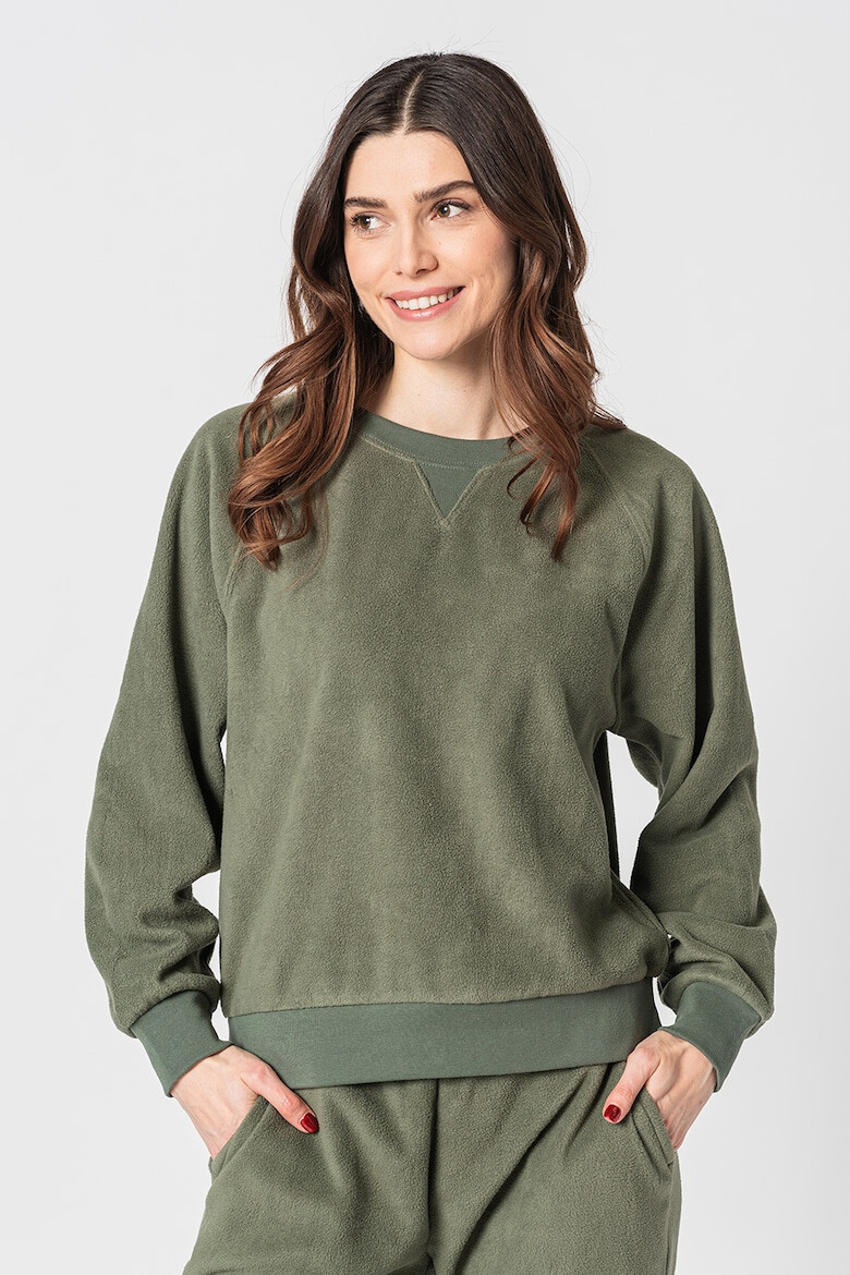 GAP Bluza sport din fleece cu decolteu la baza gatului - Pled.ro