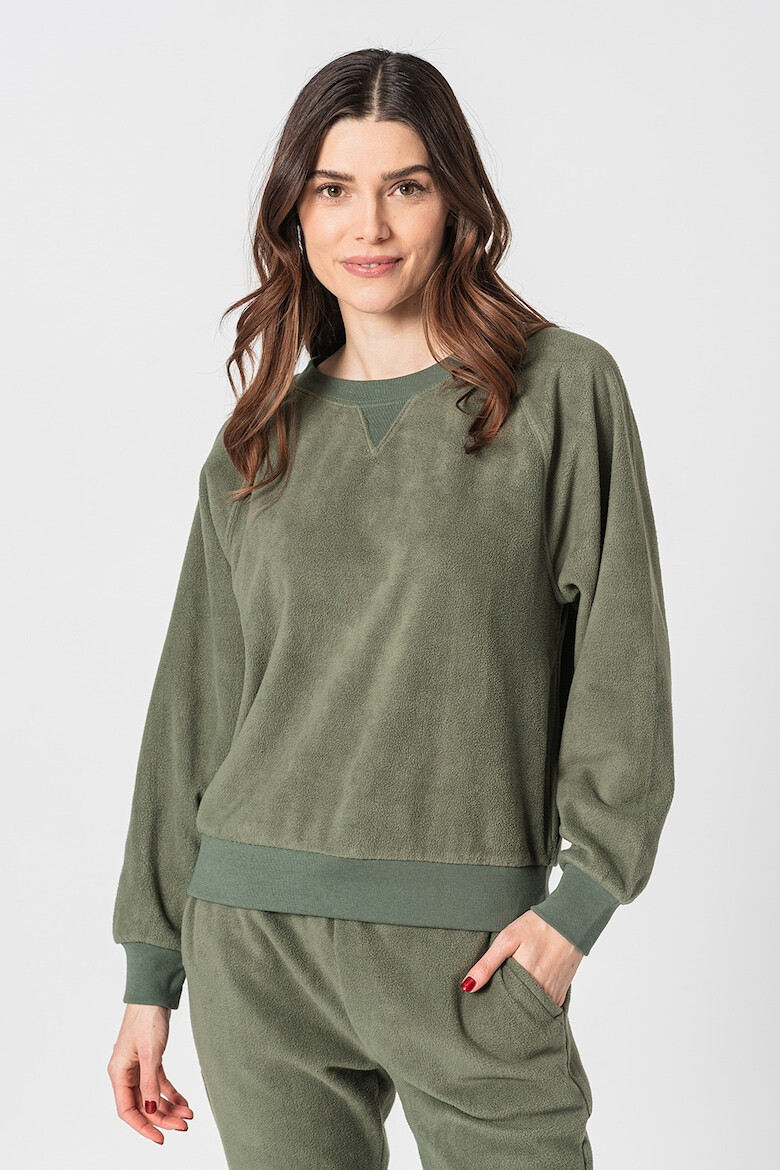 GAP Bluza sport din fleece cu decolteu la baza gatului - Pled.ro