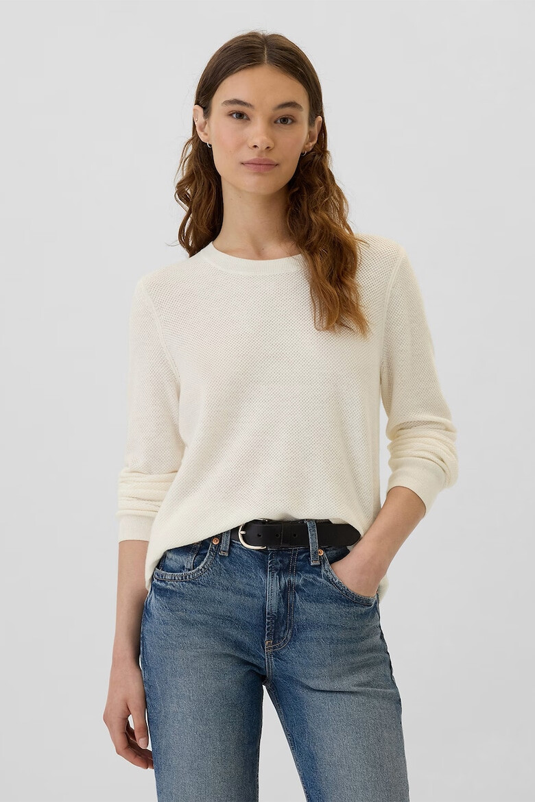 GAP Bluza tricotata fin cu decolteu rotund - Pled.ro