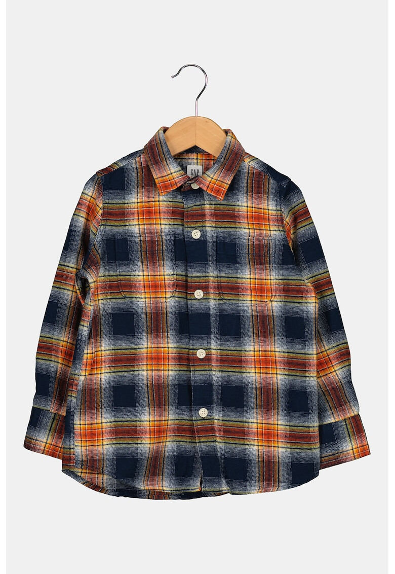 GAP Camasa din flanel cu model in carouri - Pled.ro