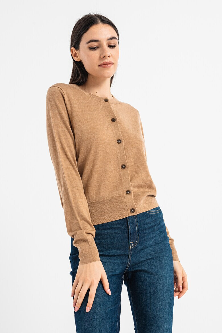 GAP Cardigan de lana tricotat fin - Pled.ro