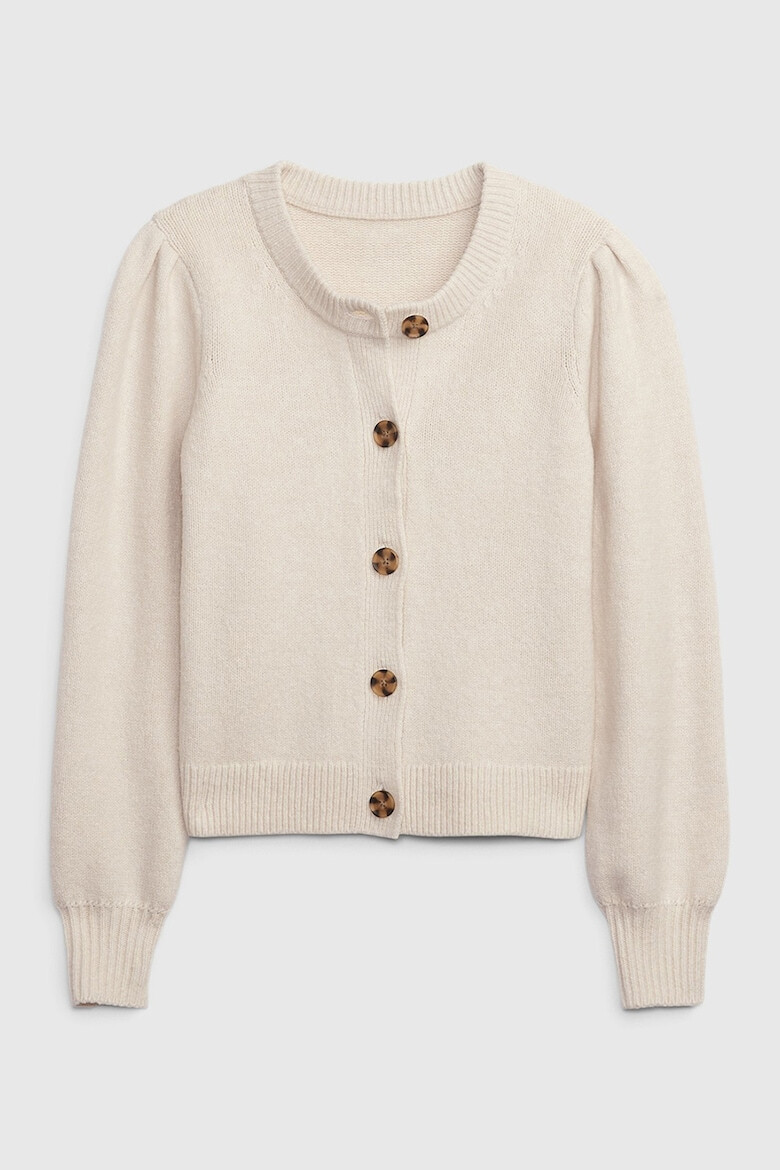 GAP Cardigan din material fin cu maneci bufante - Pled.ro