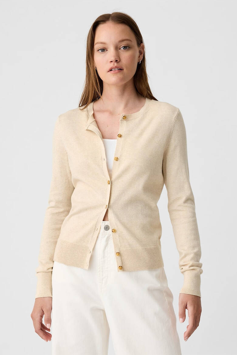 GAP Cardigan tricotat fin cu nasturi - Pled.ro