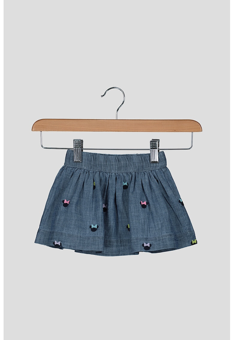 GAP Fusta din chambray cu model Minnie Mouse - Pled.ro