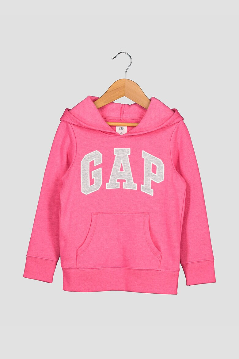 GAP Hanorac casual fete cu aplicatie logo Roz - Pled.ro