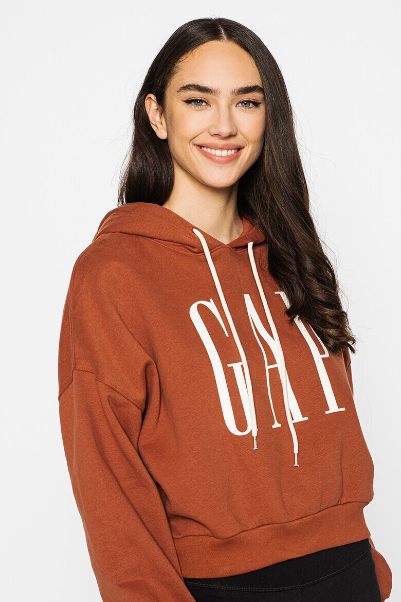 GAP Hanorac crop cu imprimeu logo supradimensionat - Pled.ro