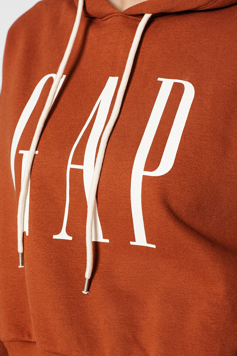 GAP Hanorac crop cu imprimeu logo supradimensionat - Pled.ro