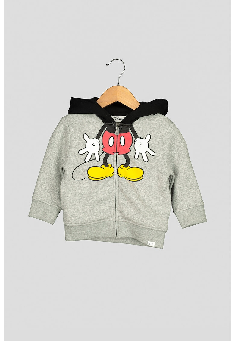 GAP Hanorac cu fermoar si imprimeu Mickey Mouse - Pled.ro