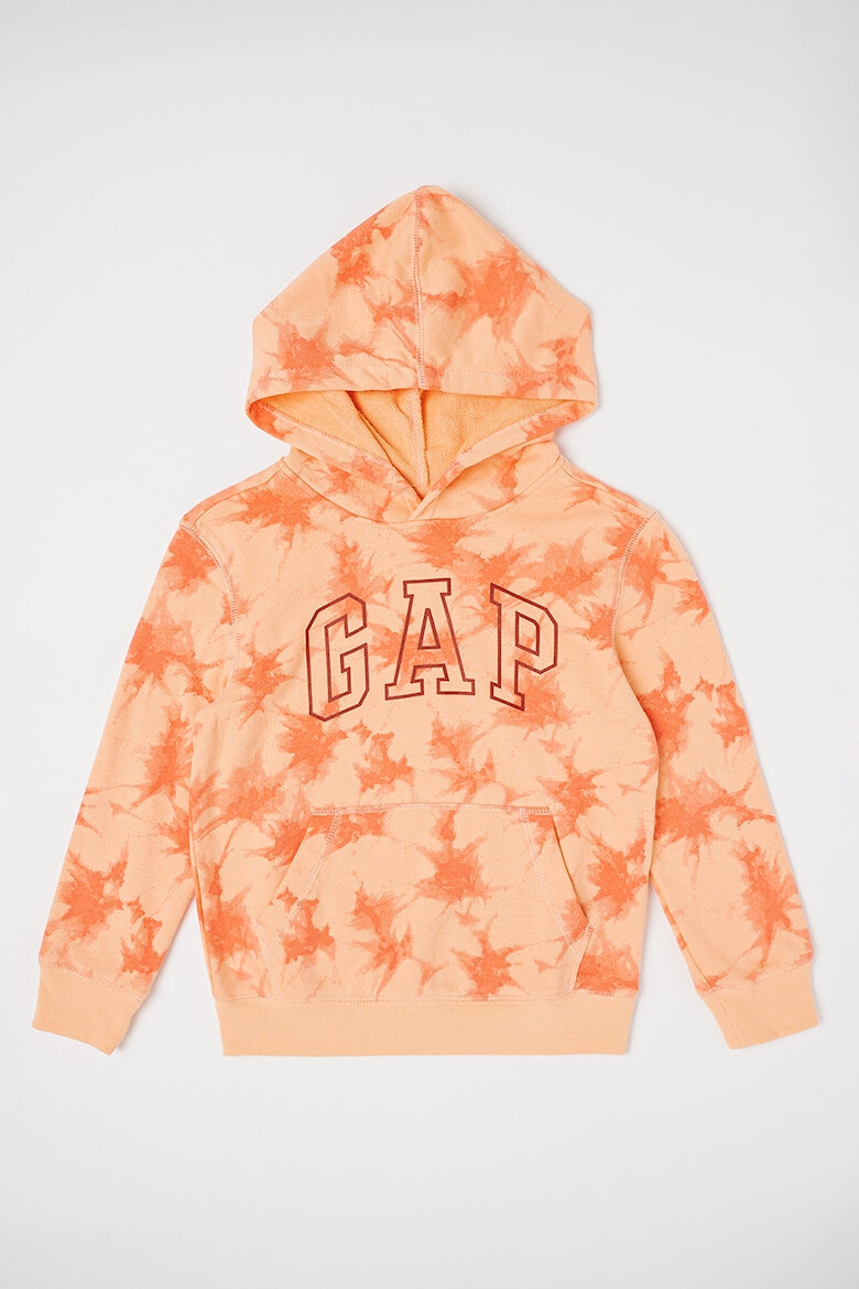 GAP Hanorac cu logo si model tie-dye - Pled.ro