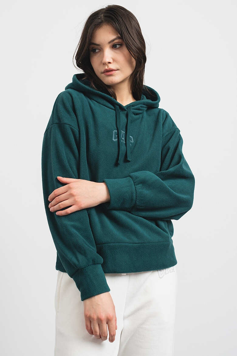 GAP Hanorac din fleece cu broderie logo - Pled.ro