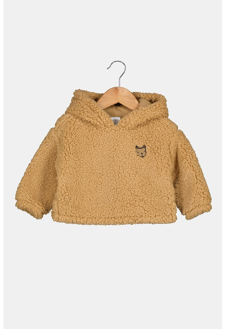 GAP Hanorac din material teddy cu broderie - Pled.ro