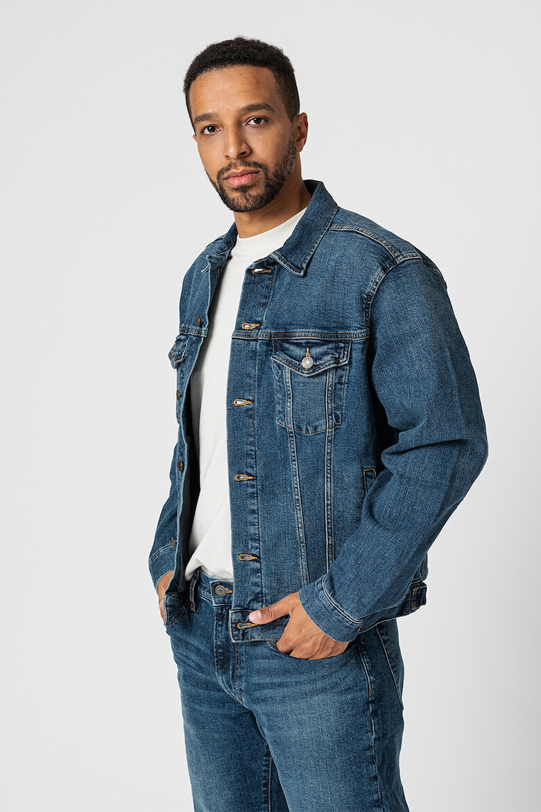 GAP Jacheta de denim cu buzunare cu clapa - Pled.ro