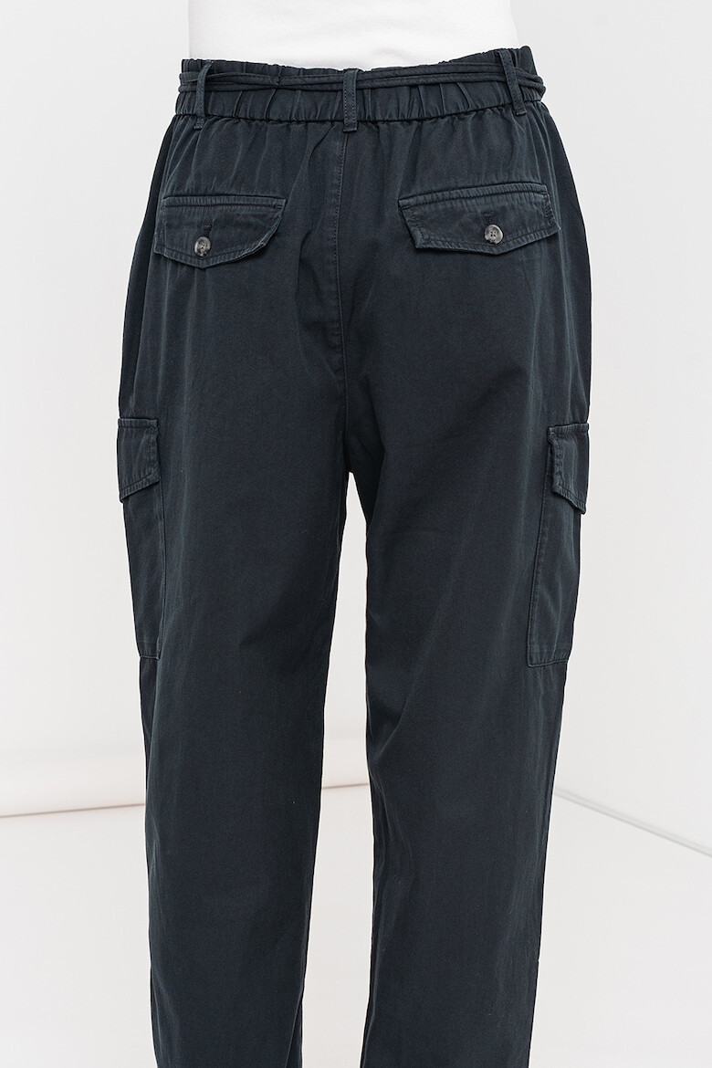 GAP Pantaloni cargo cu talie inalta - Pled.ro