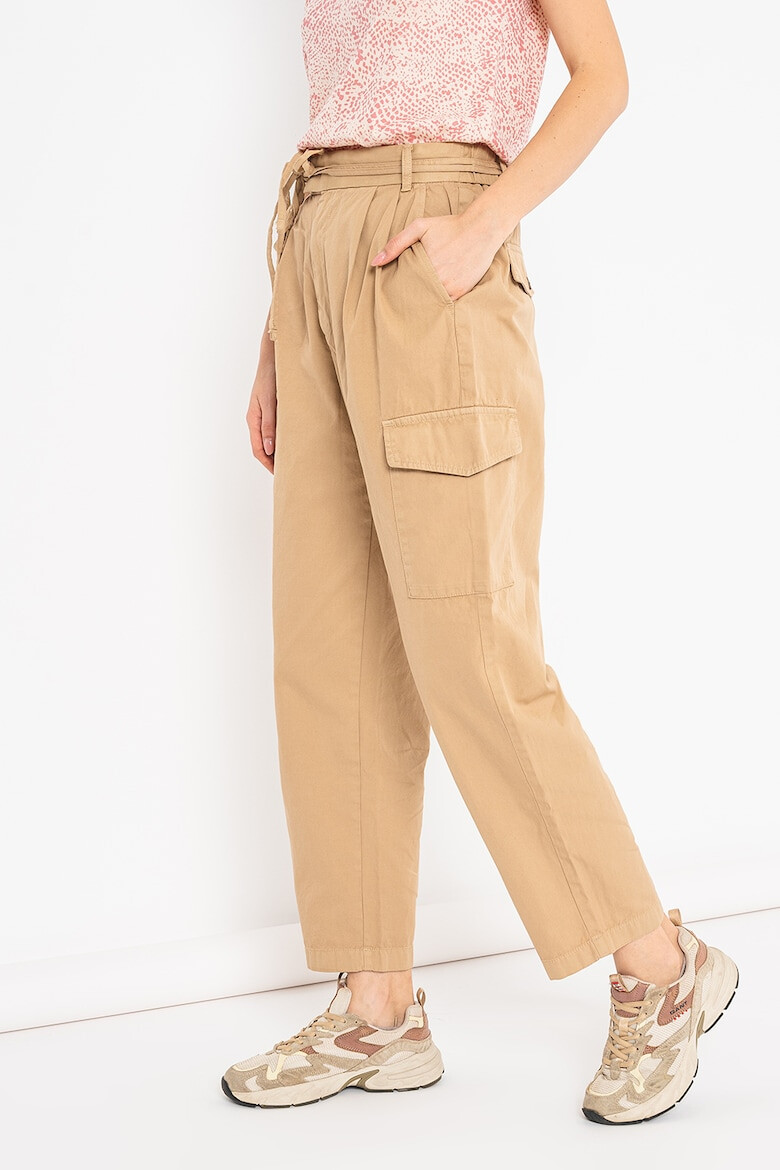 GAP Pantaloni cargo cu talie inalta - Pled.ro