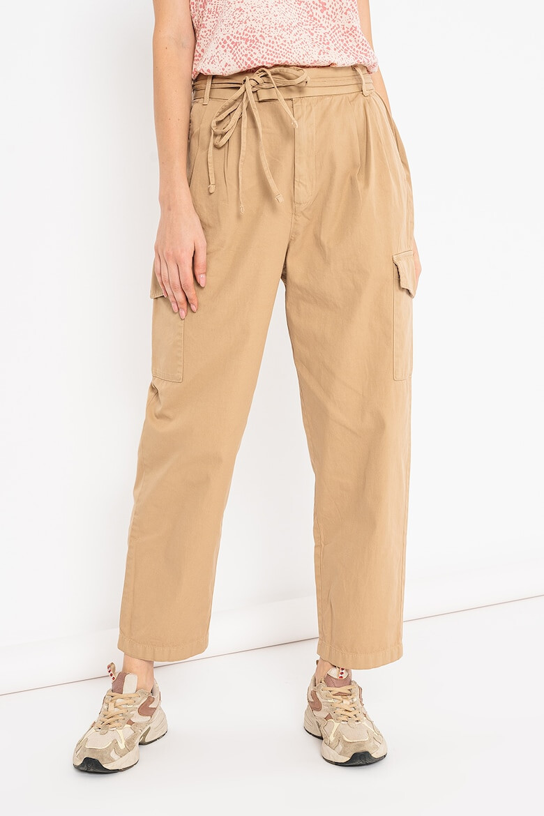 GAP Pantaloni cargo cu talie inalta - Pled.ro