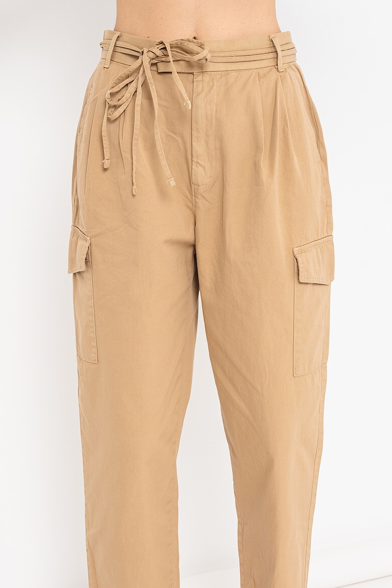 GAP Pantaloni cargo cu talie inalta - Pled.ro