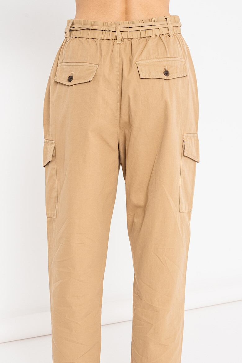 GAP Pantaloni cargo cu talie inalta - Pled.ro