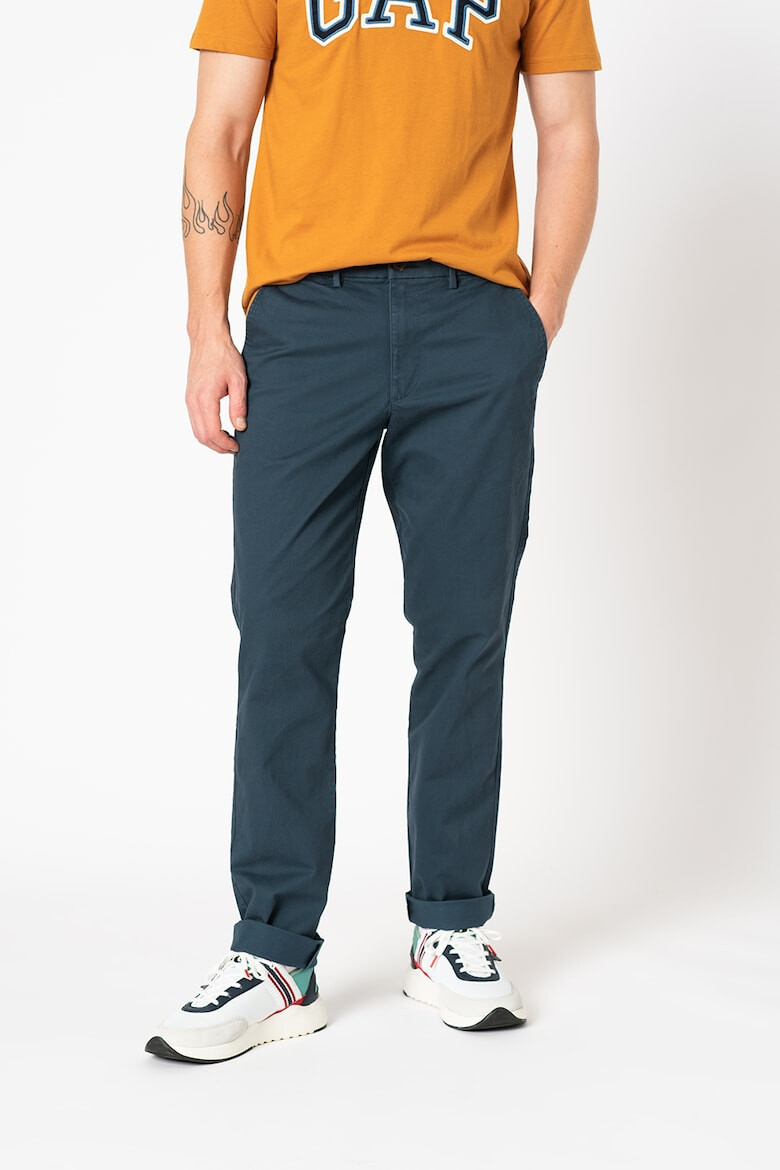 GAP Pantaloni chino slim fit cu talie medie - Pled.ro