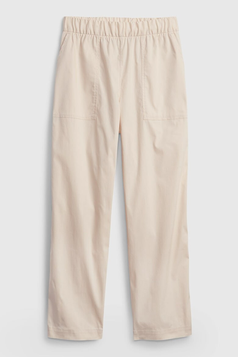 GAP Pantaloni drepti cu talie elastica inalta - Pled.ro