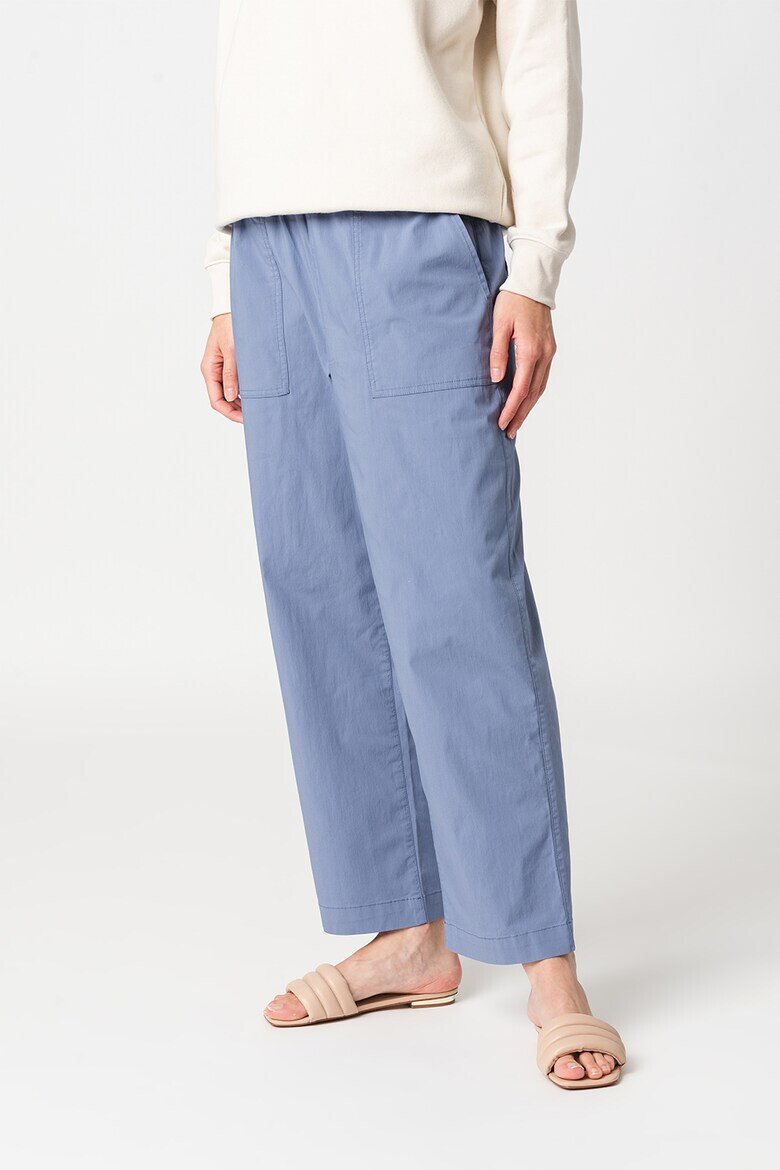 GAP Pantaloni drepti cu talie elastica inalta - Pled.ro