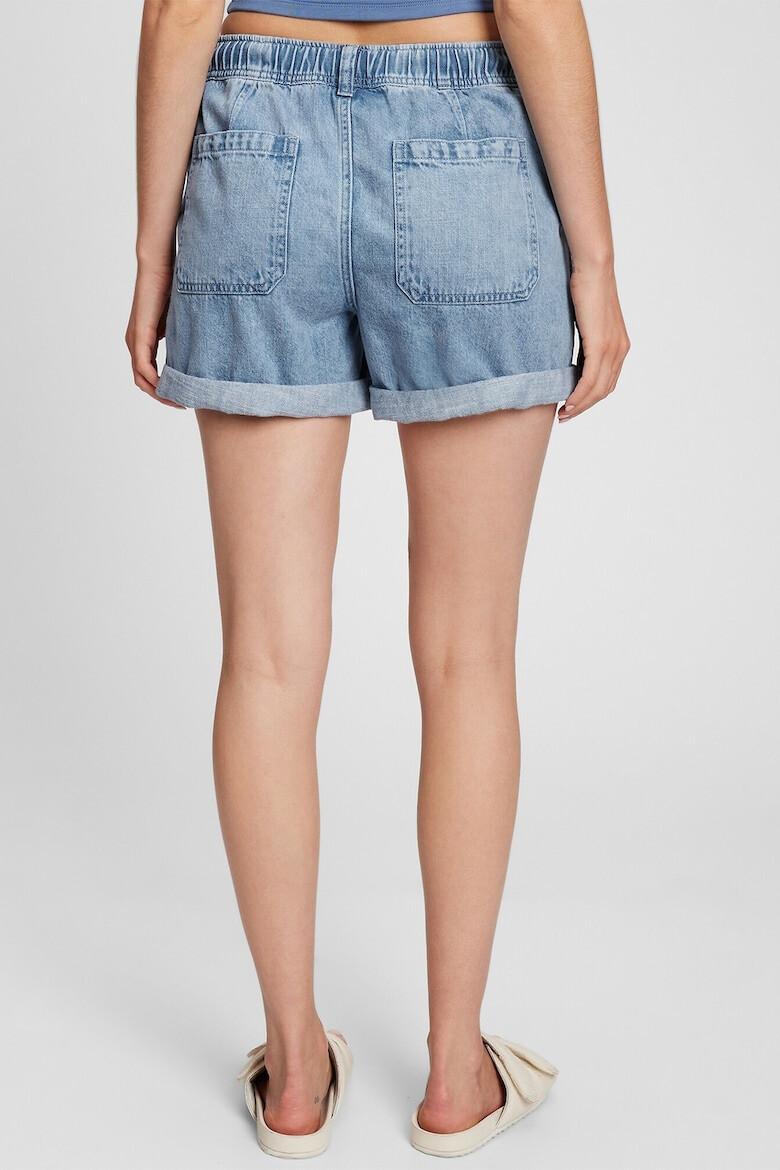 GAP Pantaloni scurti de denim cu snur in talie - Pled.ro