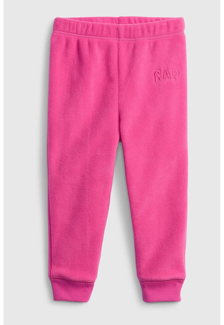 GAP Pantaloni sport din material fleece cu detaliu logo - Pled.ro