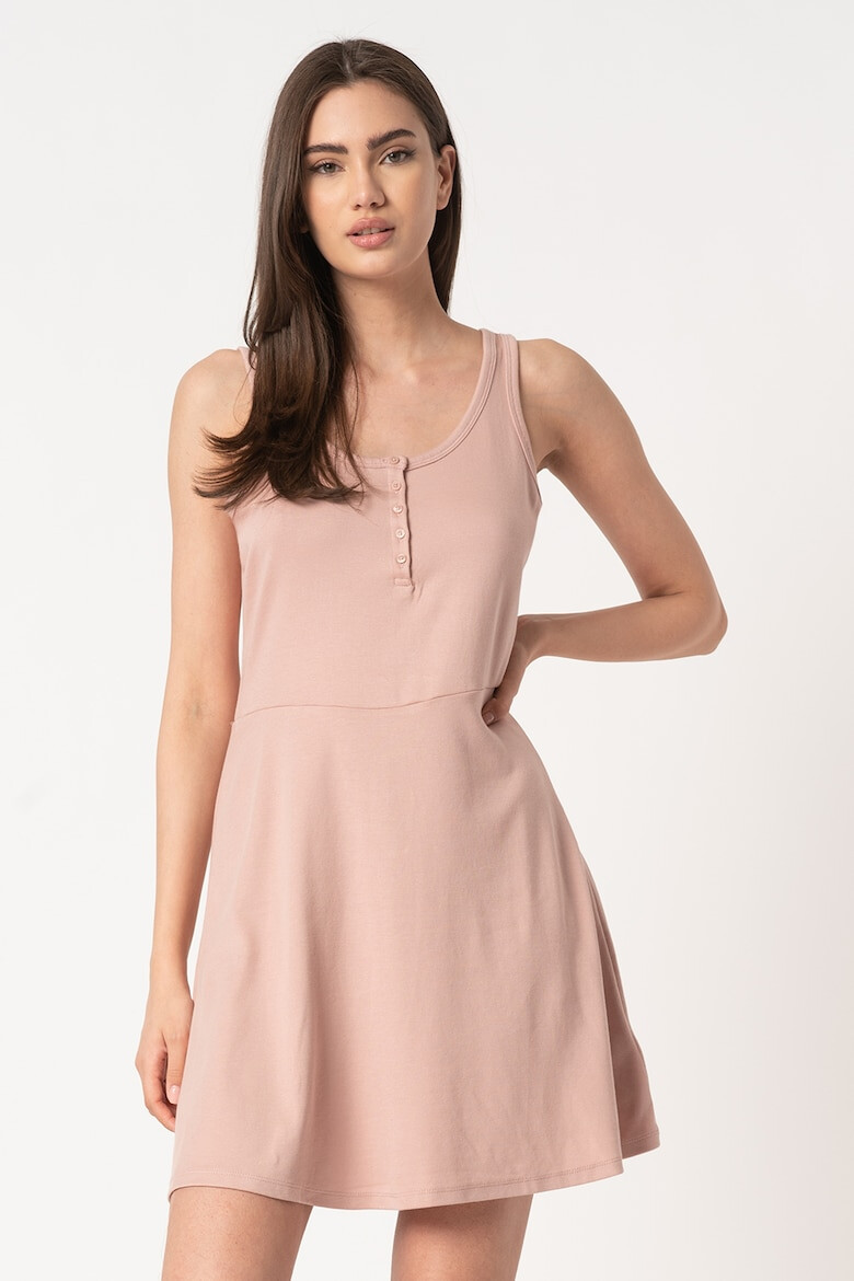 GAP Rochie mini evazata din amestec de modal - Pled.ro