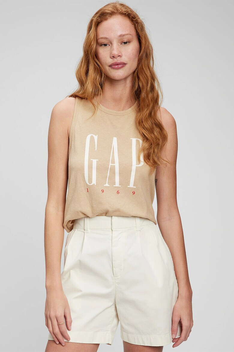 GAP Top cu imprimeu logo - Pled.ro