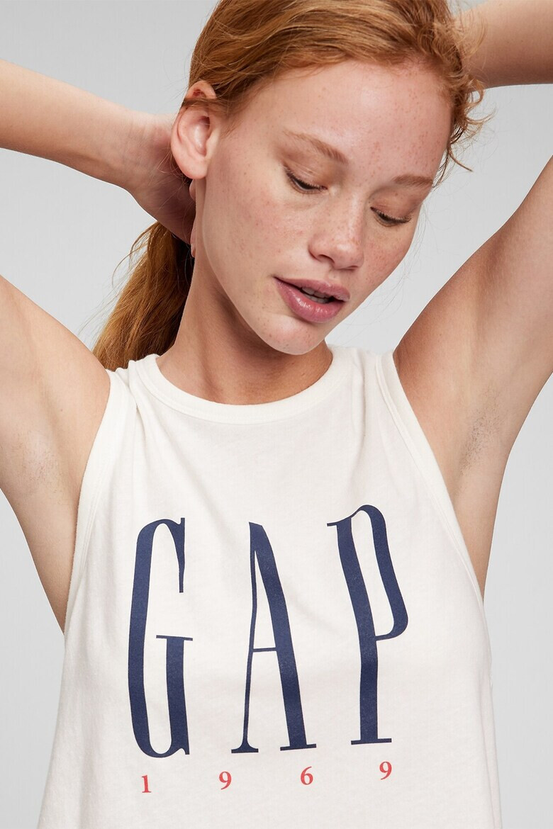 GAP Top cu imprimeu logo - Pled.ro