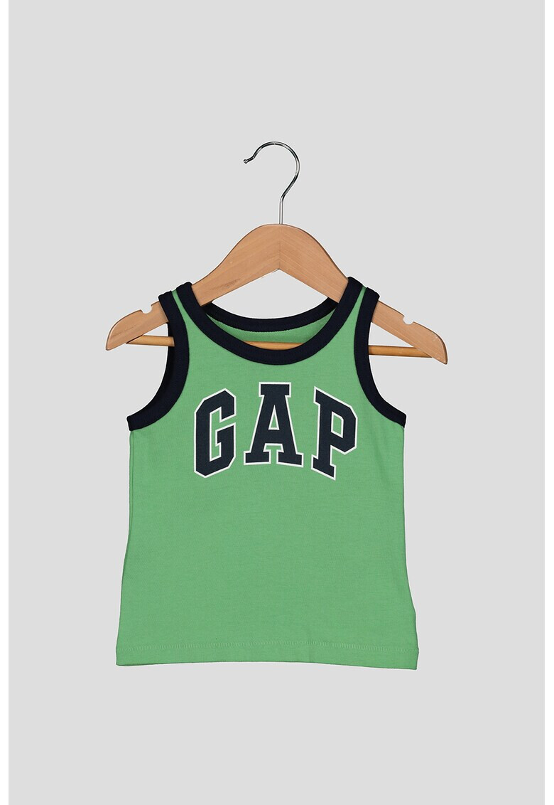 GAP Top cu imprimeu logo contrastant - Pled.ro