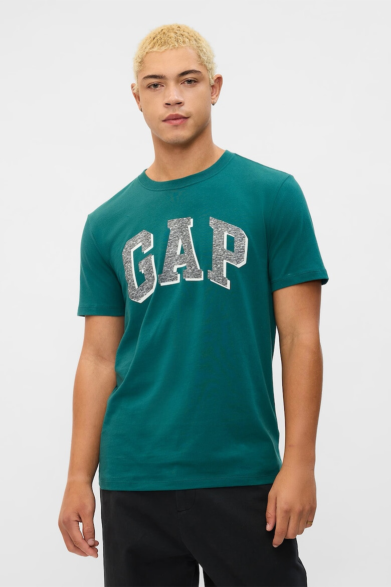 GAP Tricou cu logo contrastant - Pled.ro