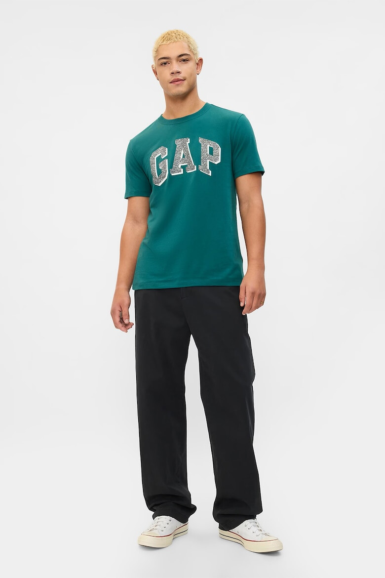 GAP Tricou cu logo contrastant - Pled.ro