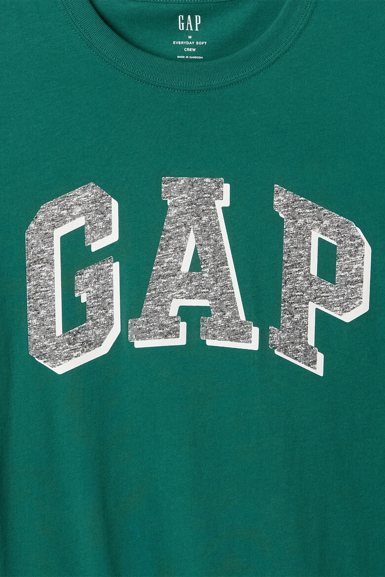 GAP Tricou cu logo contrastant - Pled.ro