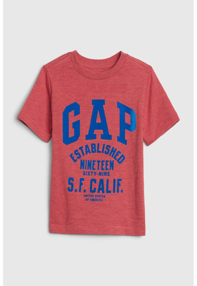 GAP Tricou cu text si imprimeu logo - Pled.ro