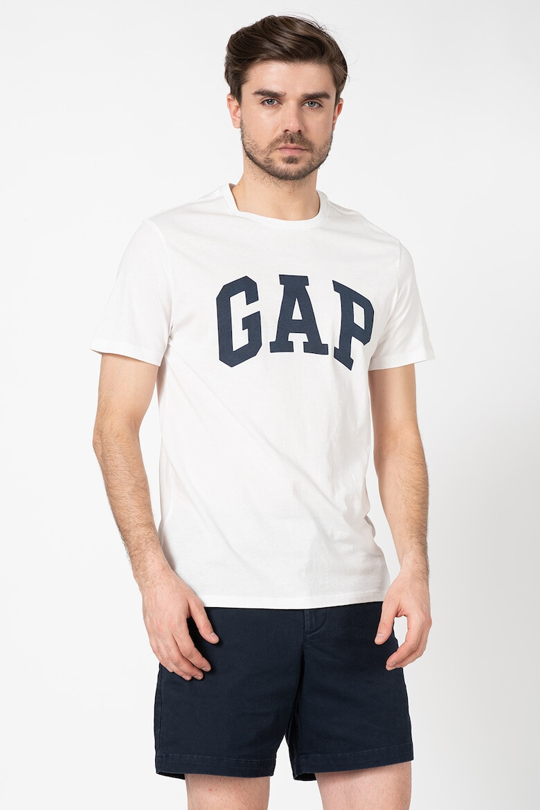 GAP Tricou de bumbac cu imprimeu logo - Pled.ro